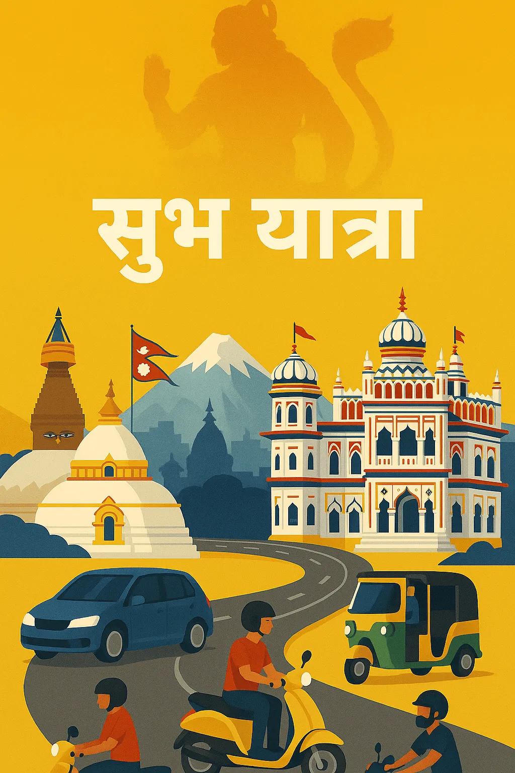 SubhYatra App Mockup